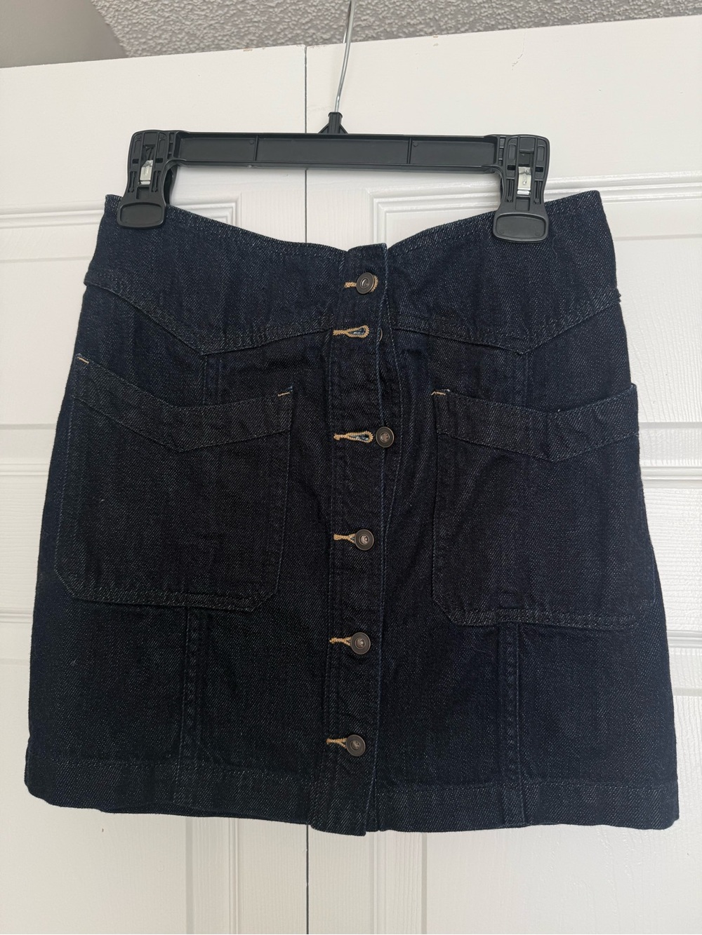 Free People Denim Mini Skirt